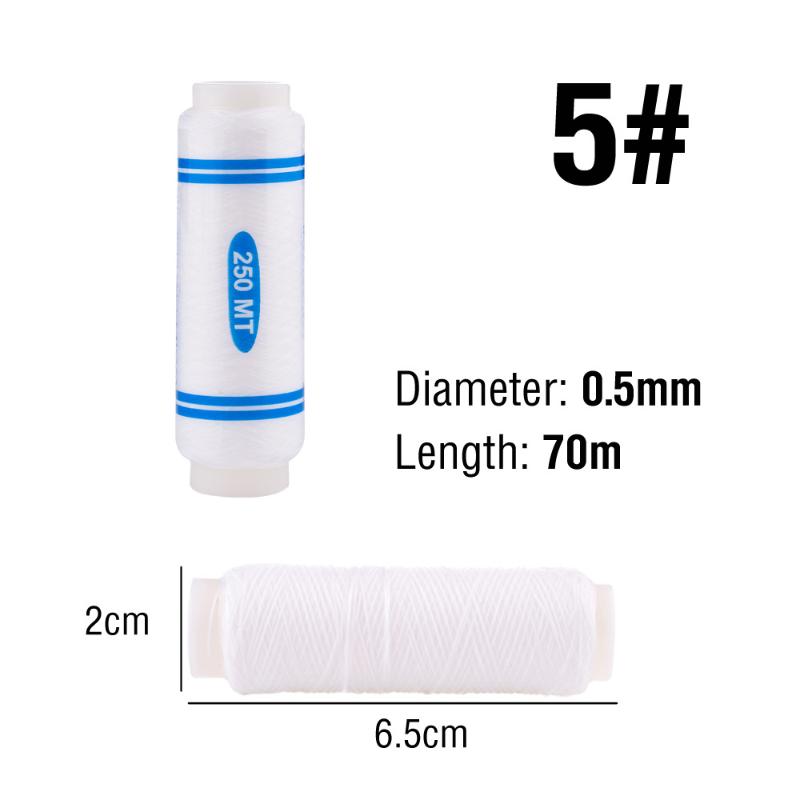 1Pc 250M Invisible Fishing Bait Line High-Strength Elastic Fishing Line Elastic Thread Fishing Line Fishing Line Fishing Goods 5