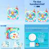 Science Craft Diy Tiedye Handkerchiefs For Kids Educational Toy Set