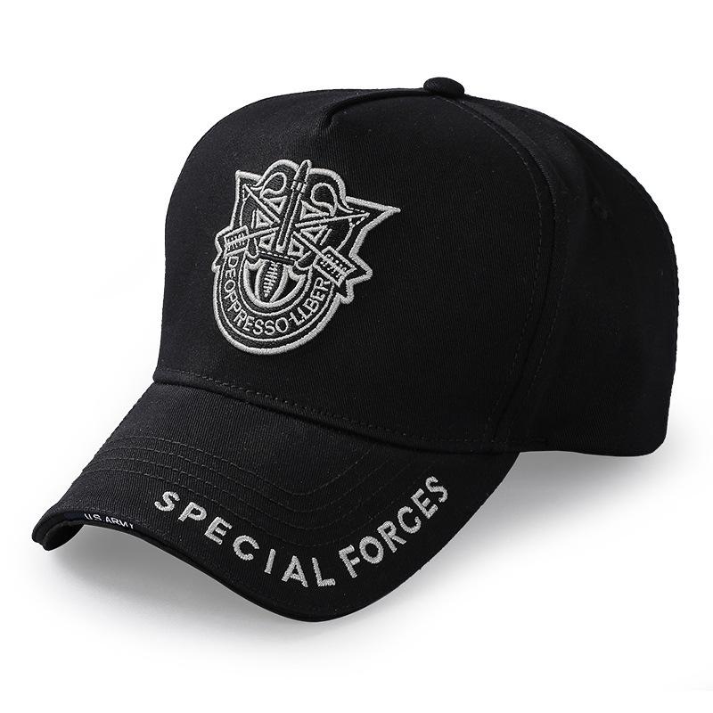 

Embroidered Five-Panel Flat Brim Sun Visor Baseball Cap Standard (56-59 cm)