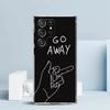 Middle Finger Soft Cover for Samsung Galaxy S25 Edge S26 S24 S23 Ultra Phone Case S22 S21 Plus S20 FE Print Pattern Shell Galaxy