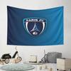 Paris FC Logo Design Pattern Wall Hanging Tapestry Decorative Tapestry Home Decor for Bedroom and Living Room