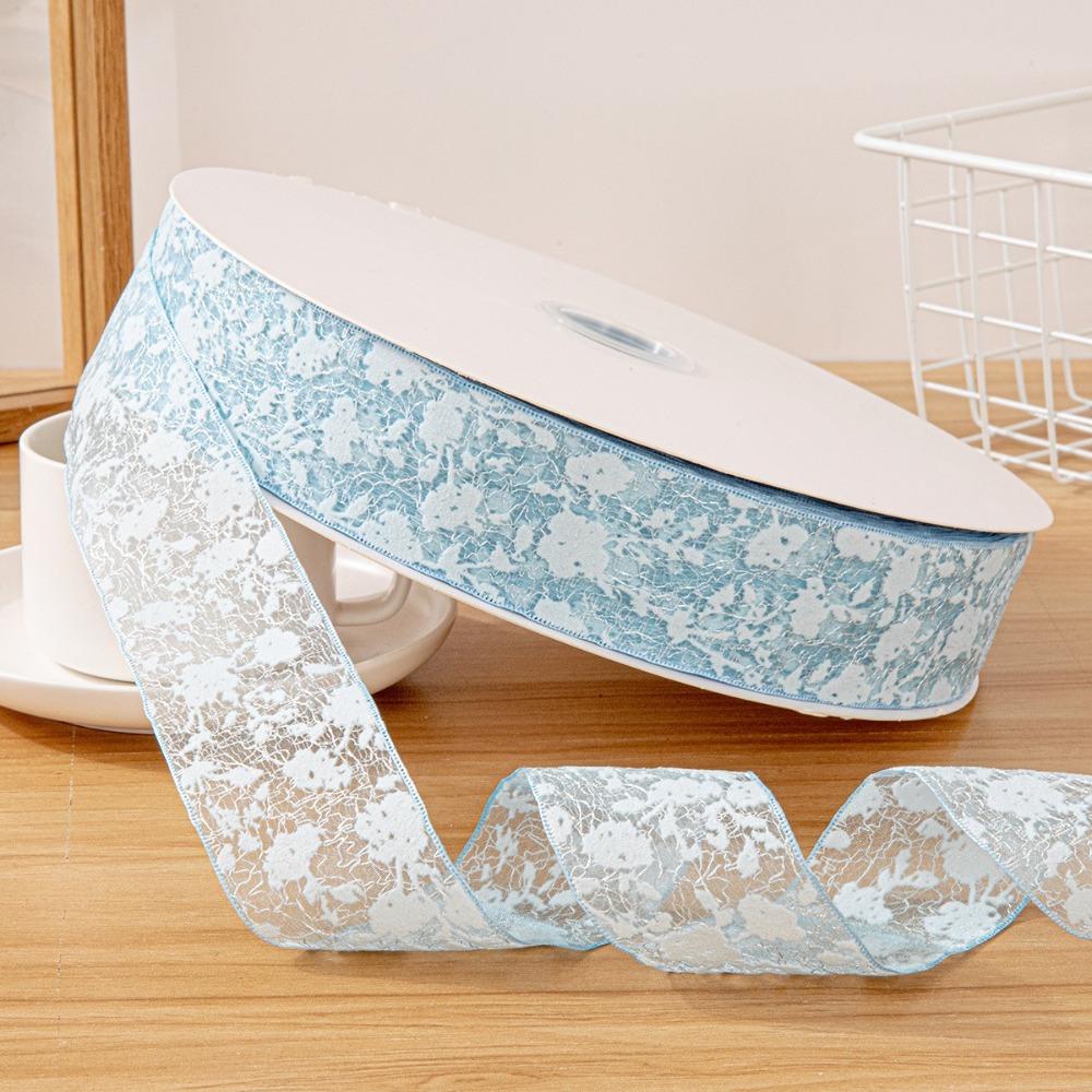 5cm Hollow Lace Ribbons 10 Yards Gifts Packaging Material New Chiffon Ribbon