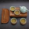 Chinese Traditions Bamboo Tea Tray Solid Bamboo Tea Board Kung Fu Tea Tools for Cup Teapot Crafts tray,Chinese Culture Tea Set