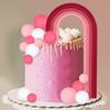 Rainbow Cake ToppersThree-Dimensional Rainbow Design for Party  Wedding Cake Decorations Supplies Rainbow Cake Toppers for Girls