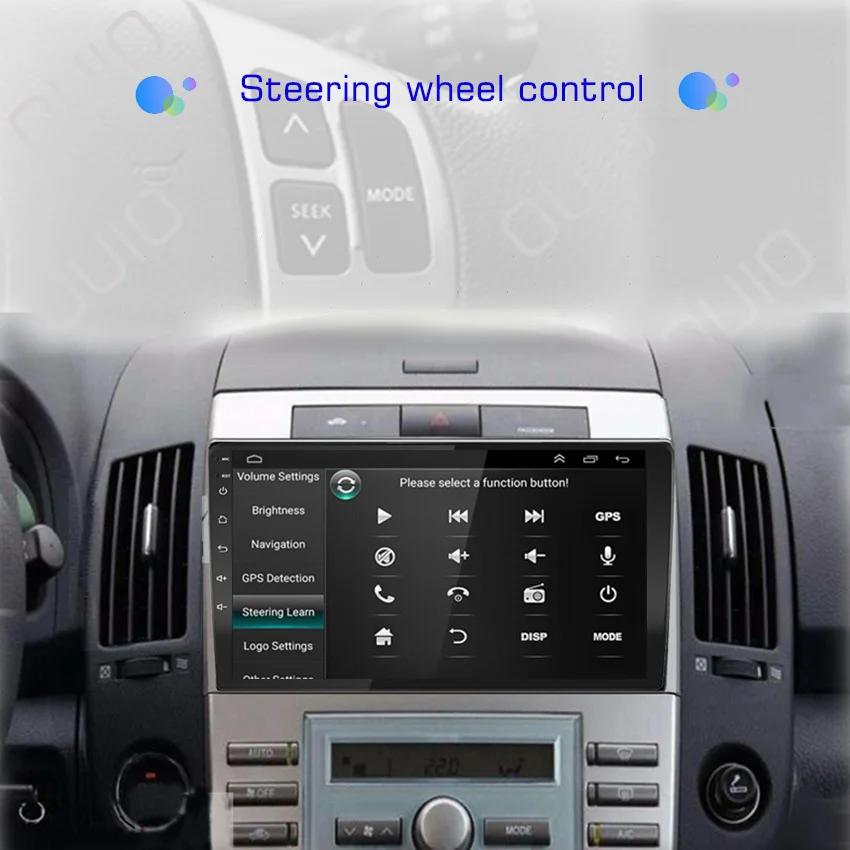 2din 8G+128G Android 10 Car Radio Multimedia Player Carplay Auto GPS Navigation NO DVD For Toyota Corolla Verso 2004-2009