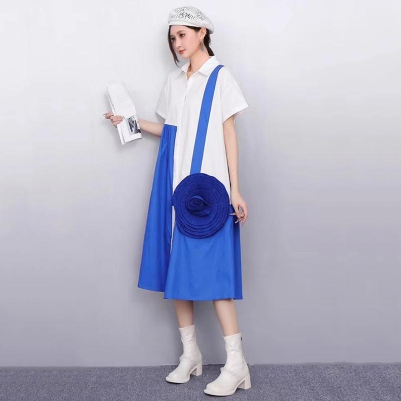 XITAO Three-dimensional Decoration Flower Dress ZMY1397
