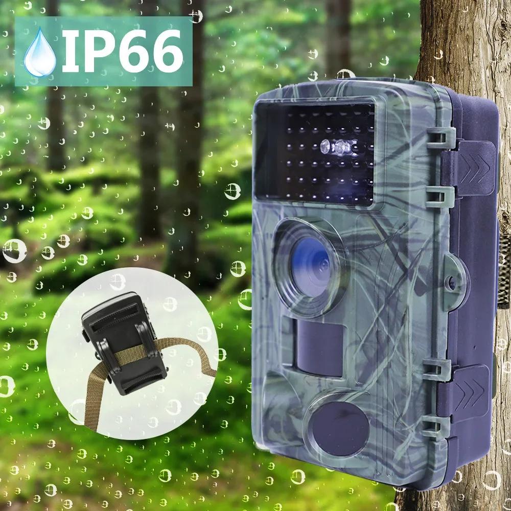 60MP WIFI Outdoor Jagd Wildkamera PR1600 4K Wildtierkamera Bewegungserkennung Nachtsicht Wasserdichte Fotofalle