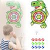 Dinosaur Dart Board Set Kids Toys Age 3 To 12 Year Old 12 Sticky Gifts Balls