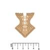 MDF Wood Shape Corset