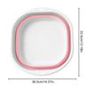 Folding Bowl Foot Bath Portable Wash Basin for Travel Folding Bowl Pedicure Tubs Foldable Basin Portable Foot Bath