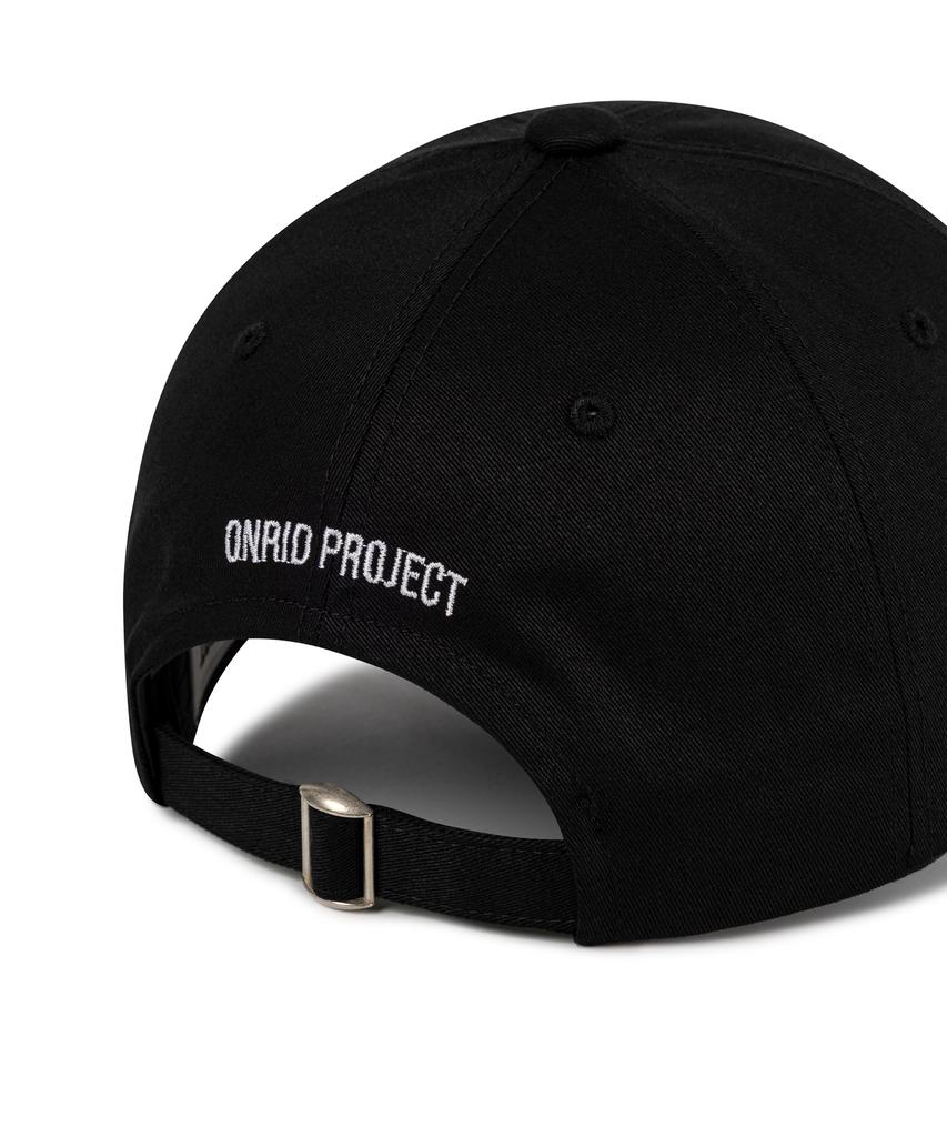 ONRIDPROJECT Gabardine Ball Cap - Black