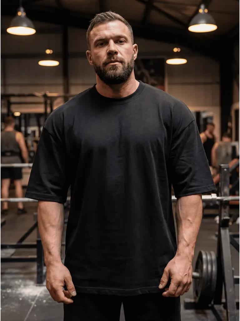 Oversized tričko do posilovny Základní GYM