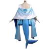 Hololive EN Gawr Gura Cosplay Costume Unisex Size Vtuber Gura Shark Formal Dress Skirt Outfit and Tail