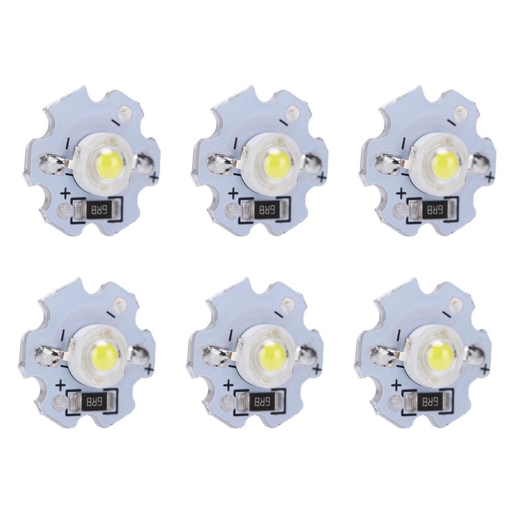 25Pcs 5V LED Chips 200LM 1W High Power LED Lamp Beads for DIY Lighting FixturesPure White