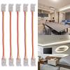 10pcs 3Pin LED Light Strip Connectors 8mm/10mm LED Tape Light Connector  For Party