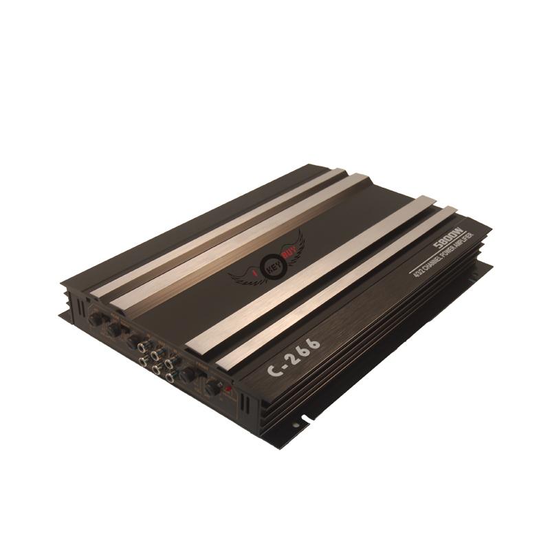 

4-канальный автомобильный усилитель 24 В, автомобильный усилитель, мощность стереоусилителя, нажимной сабвуфер и