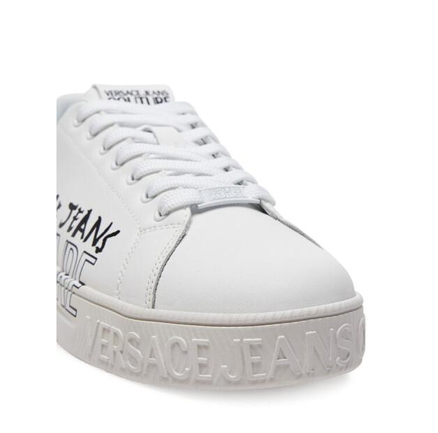 Мужские кроссовки Versace Jeans Couture 78ya3skc белые