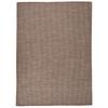 Flatweave Outdoor Rug, 200X280 Cm, Brown