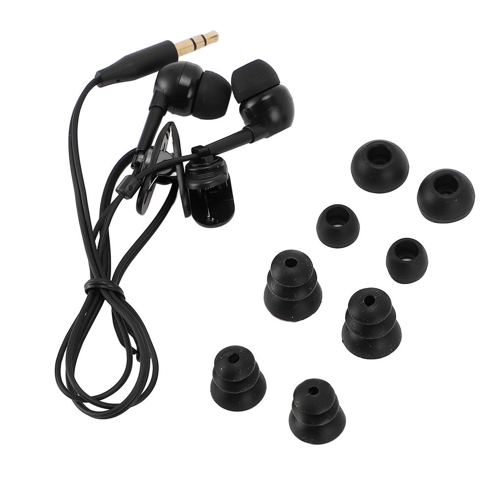 Water Proof Earphone 40cm Short Cord 3.5mm Plug IP68 In Ear Earbuds with 8 Eartips for Swimming Surfing Running