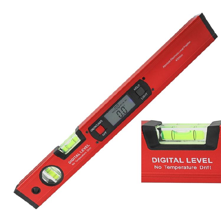 Angle Slope with LCD Display 16-inch Digital Spirit Level and Protractor