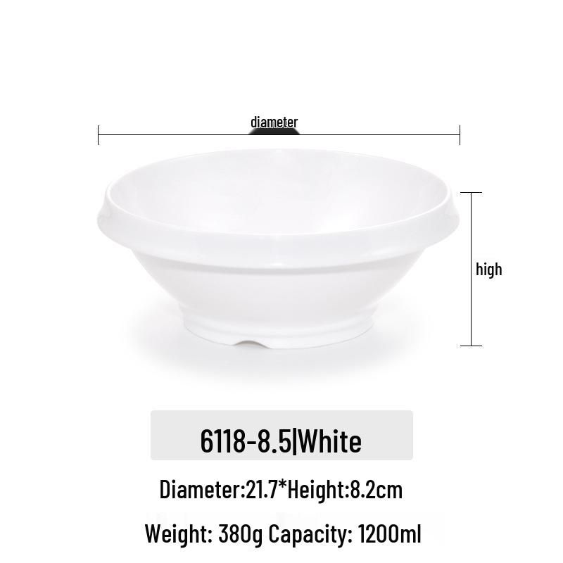 Коммерческая меламиновая миска для рамена и супа с лапшой, говядиной, бараниной, Мала Тан и Лоосыфэнь