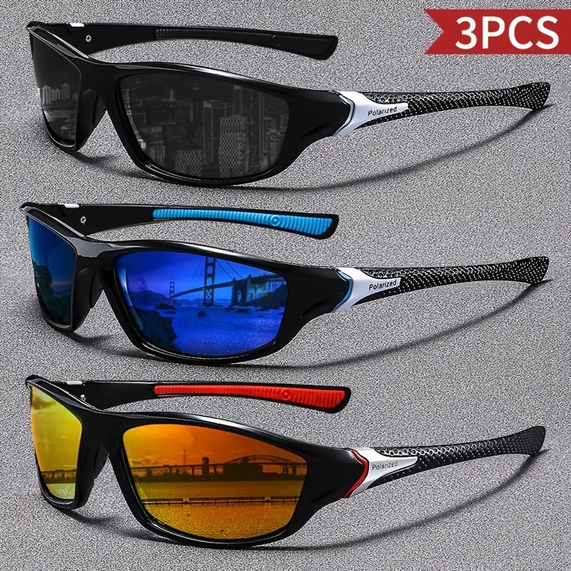 

3 Pairs of Classic Retro Sports Style Glasses for Daily Wea Suitable for Both Men and Women Suitable for Beach Parties