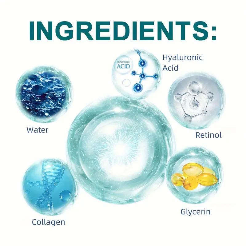 50 ml luxuriöse Feuchtigkeitscreme mit Retinol, reich an Kollagen und Hyaluronsäure, mit den Vitaminen C und E, hypoallergen für ein jugendliches, strahlendes Aussehen