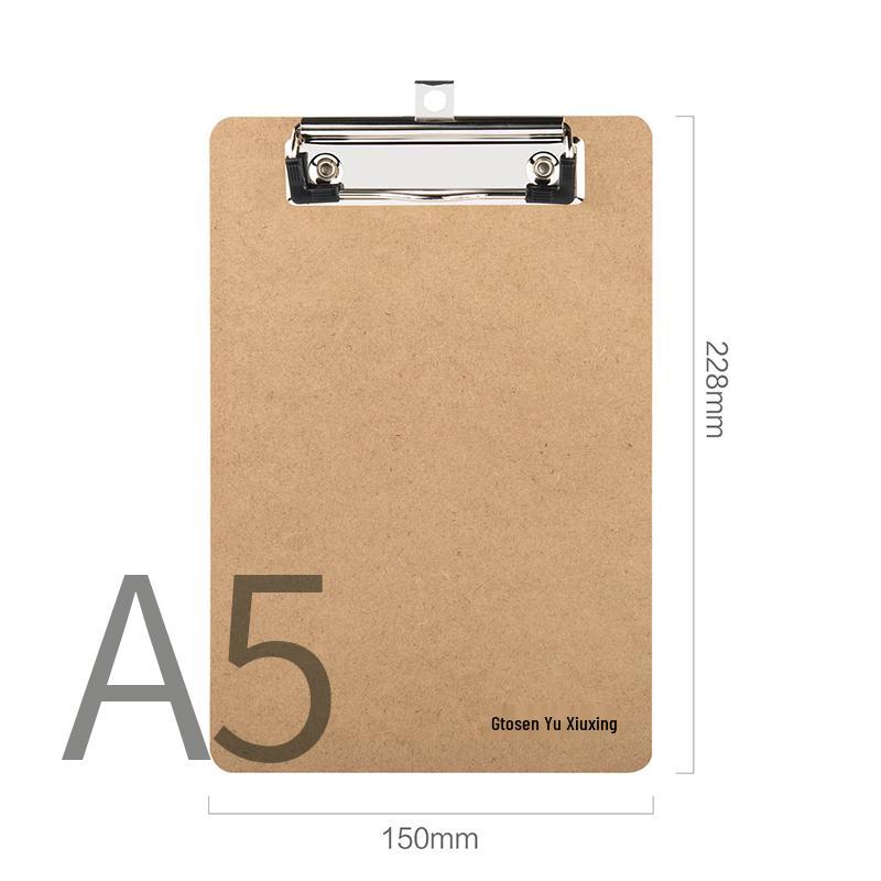 Aluminum Alloy Clipboard Folder A4/A5 Writing Board Office Stationery.