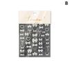 Heart Pearl Nail Stickers Small Fresh White Bow Ribbon Nail Charms Stickers Self Adhesive Nails 3D Decorations Parts Diy Decals