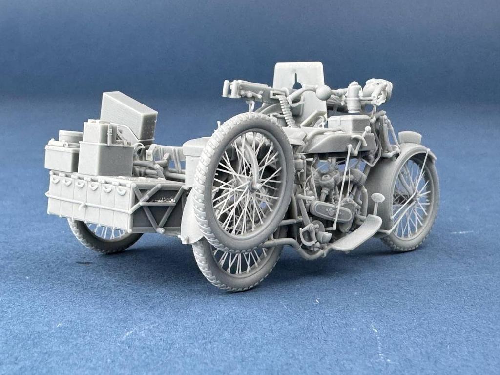 Copperstate Models Motorcycle 3D Printer Kit COPB32003 1/32 Vickers-Clynow MK.IV (Military Vehicle)