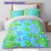 Set Biancheria da Letto con Fantasia Orsetti Gommosi Arcobaleno Copripiumino Federa Decorazione Casa Regalo (1 * copripiumino + 2 * federa, senza nucleo)