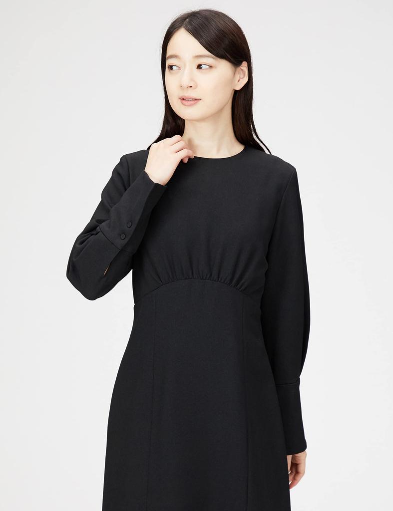 Beauty Casual Long Cuff Narrow Size M [Natural Basic] Dress, Dress, Women's, Black,