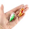Bass Fishing Lure 3D Holographic Eyes Fishing Hard Lures Fishing Cicada Bait Sturdy Fishing Topwater Lure Fishing Gear