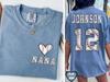 Personalized Baseball Name Shirt, Tball Mom Custom Baseball Gift, Game Day Shirt