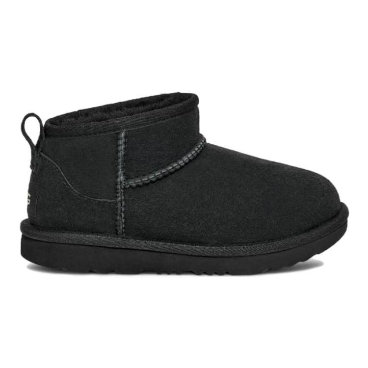 (GS) UGG Classic Ultra Mini Boot 'Black' Kids' 1130750K-BLK