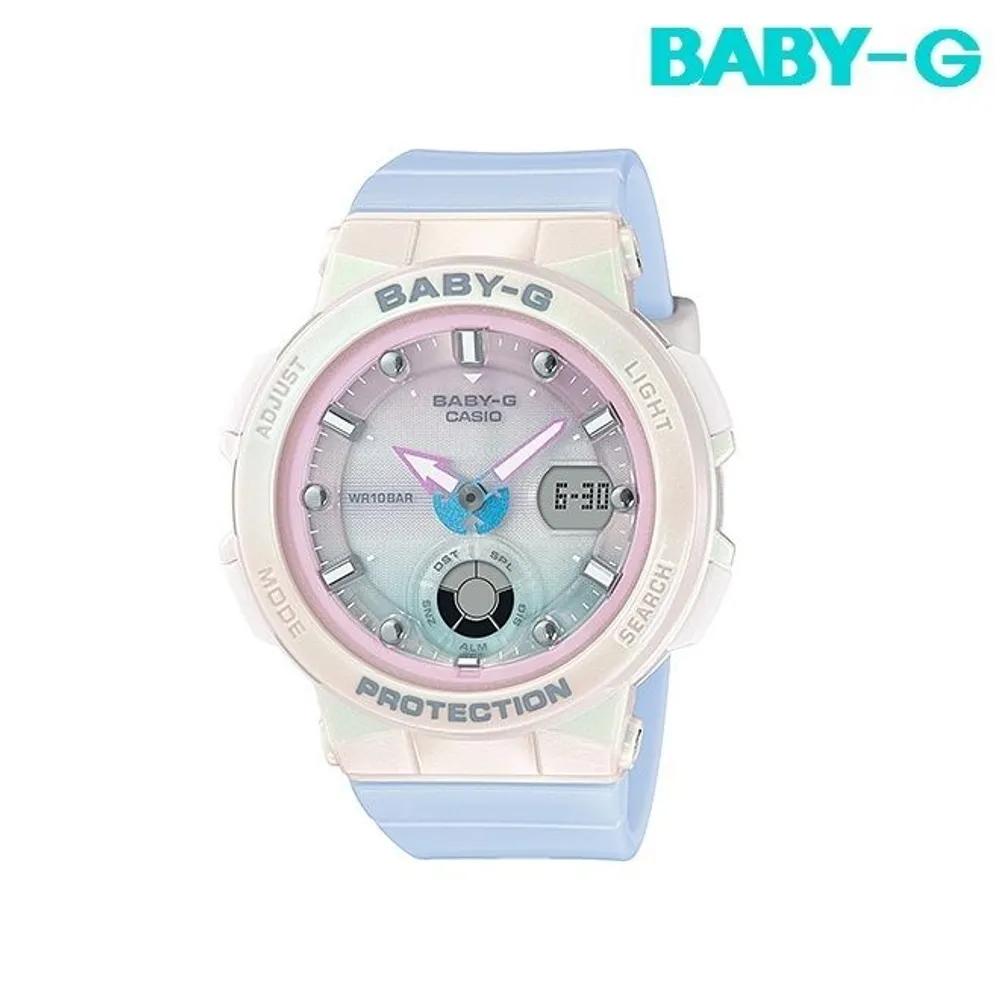 BGA-250-7A3DR Women s Digital Waterproof Watch BGA-250