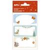 Christmas Gift Tags Squirrels, 3 Sheets 9 U.