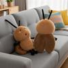 Rain Cockroach Plush Doll Parody Cockroach Plush Toy Decoration Cockroach Stuff Toy  Christmas Gift