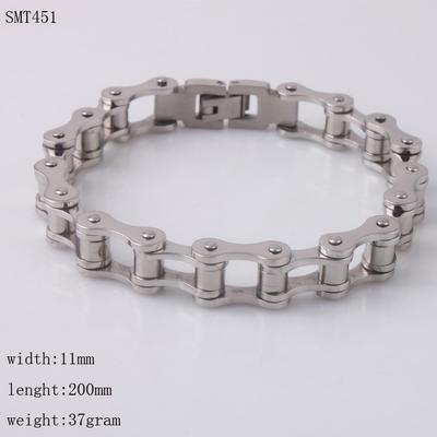 Stainless Steel Bracelet Titanium Steel Bracelet Punk Men 'S Cycling Bracelet Stainless Steel Jewelry