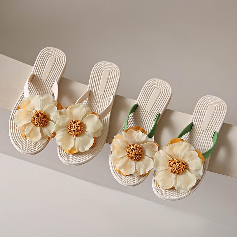 Fairy Shoes Flat Flip-flops Women's Soft-soled Beach Board Shoes
