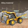 2.4G Remote Control Excavator Dump Truck Rc Model Car Toy Professional Alloy Plastic Simulation Construction Vehicle Kids Gifts