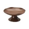 Handmade Ceramic Japanese Style High Foot Fruit Plate Chinese Snack Dish Small Tea Tray