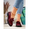 2025 New Fringed Mid-heel Retro Lofu Shoes