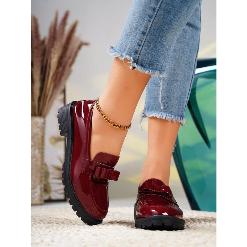 2025 New Fringed Mid-heel Retro Lofu Shoes