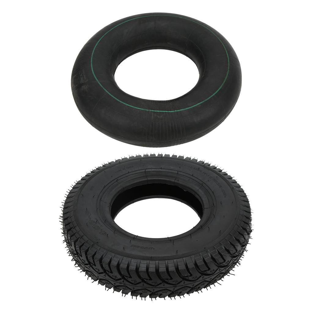 4.80 4.008in Däck Innerslang Set Gummi Nylon Ersättning för Kärror Vagnar 16in YD 4in Bredd