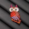 Vintage Exquisite Compact Fashionable Owl Brooch
