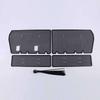 Middle Screening Mesh Front Grille Mesh For TOYOTA Land Cruiser Prado Front Grille Net Cover Stainless steel Car Accessories