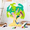 building Tree Puzzle Jigsaw Sorting and Stacking Game Preschool Teaching Cognitive Montessori
