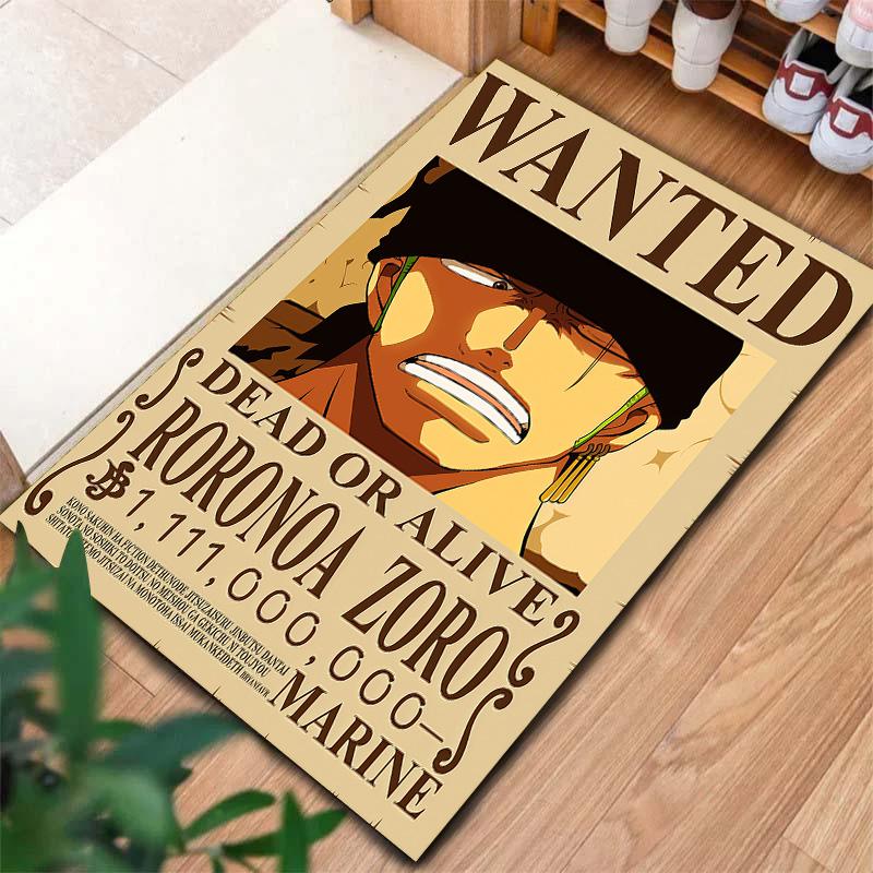 Roronoa Zoro Carpet Rug For Living Room Bedroom Home Sofa Decoration,kids Play Nonslip Floor Mat
