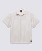 VANS Kessler Checkerboard Woven Short Sleeve Shirt - White - Marshmallow / Vn000M18E681